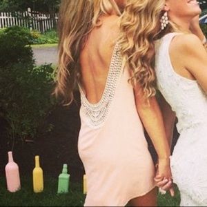 Dainty hooligan backless sundress